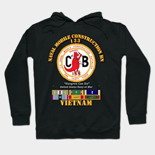 133 NCB w SVC Ribbons - Vietnam Hoodie